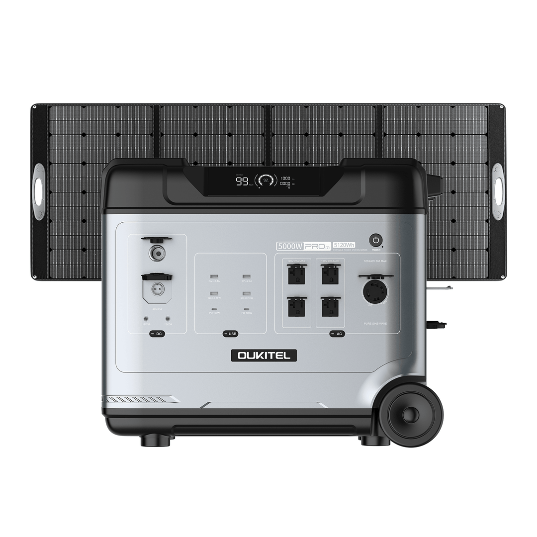OUKITEL BP5000 PRO MAX Portable Power Station 5000W | 5120Wh - Oukitel