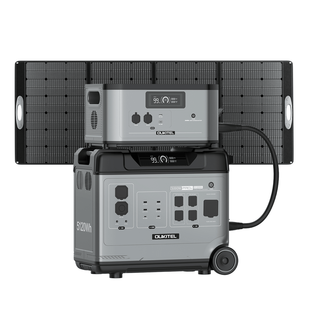 OUKITEL BP5000 PRO MAX Portable Power Station 5000W | 5120Wh - Oukitel