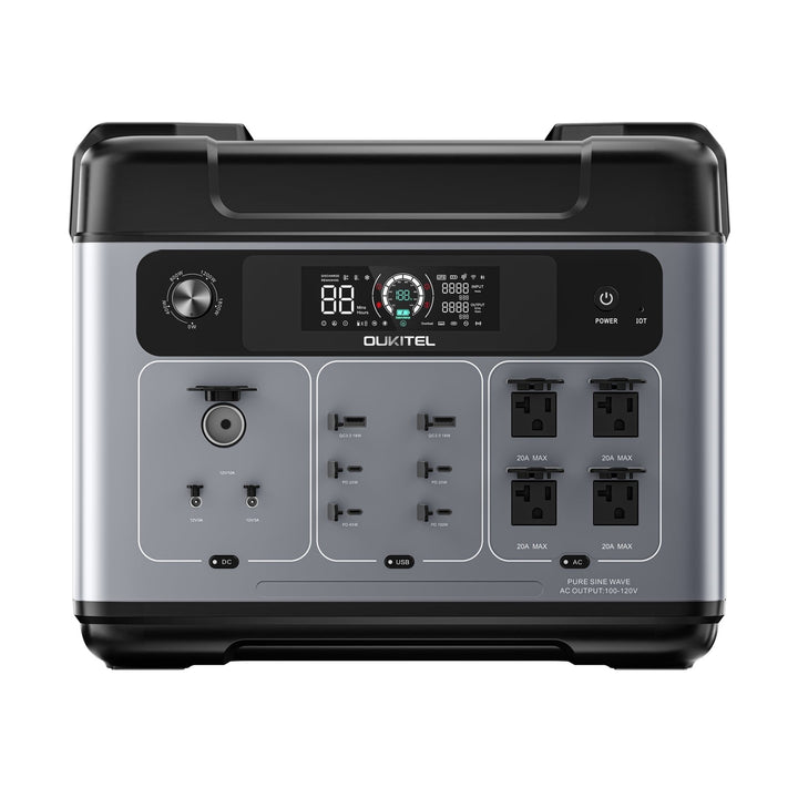 OUKITEL P2001 Plus+200W Solar Generator - Oukitel