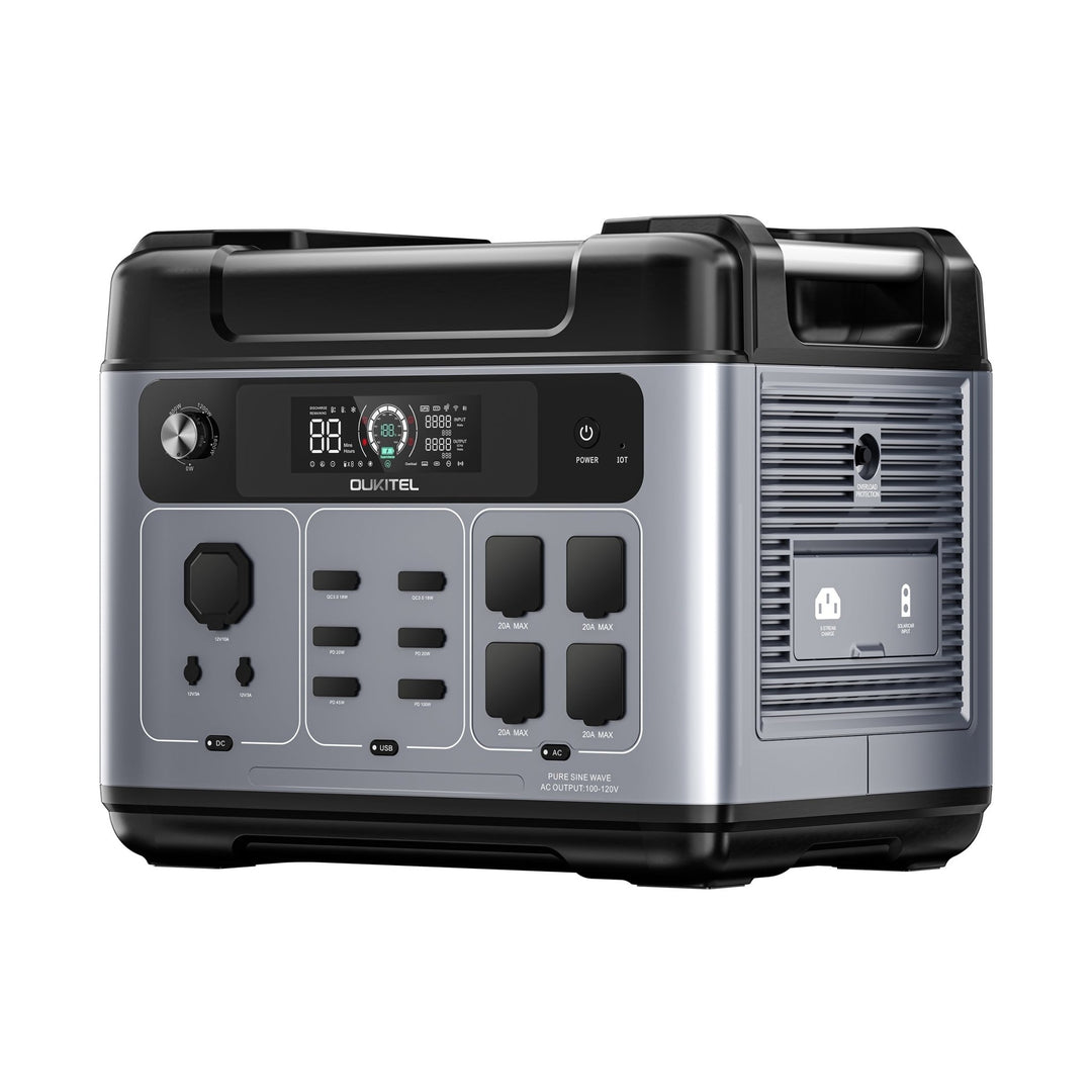 OUKITEL P2001 Plus+200W Solar Generator - Oukitel