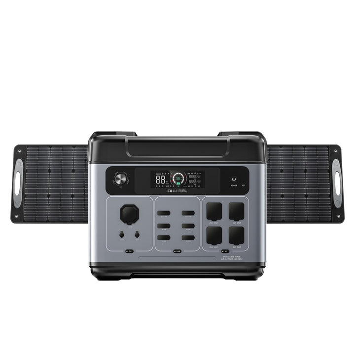 OUKITEL P2001 Plus+200W Solar Generator - Oukitel
