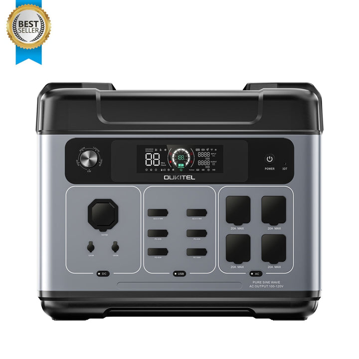 OUKITEL P2001 Plus+200W Solar Generator - Oukitel