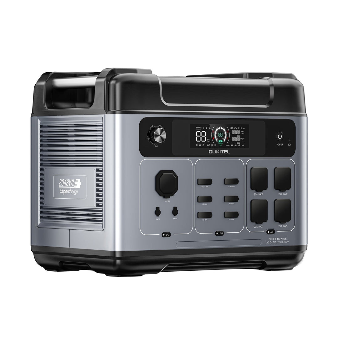 OUKITEL P2001 Plus+200W Solar Generator - Oukitel