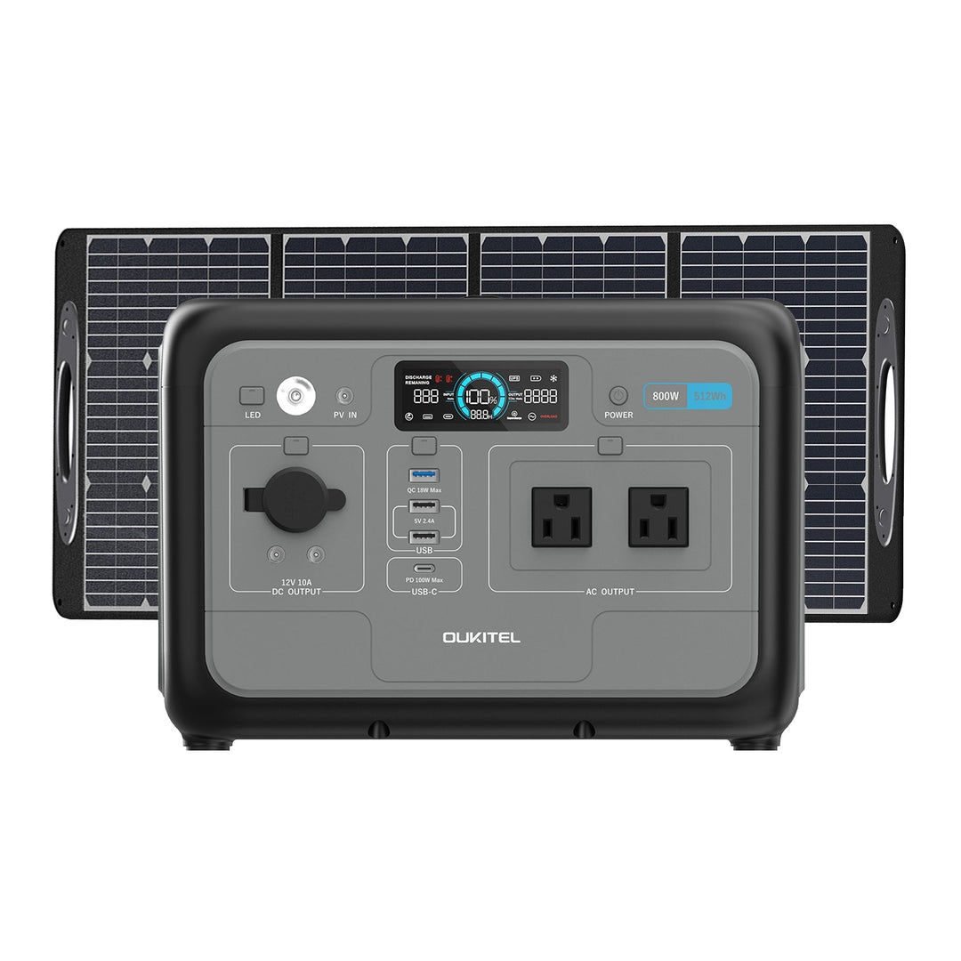 OUKITEL P800 Portable Power Station 800W | 512Wh - Oukitel