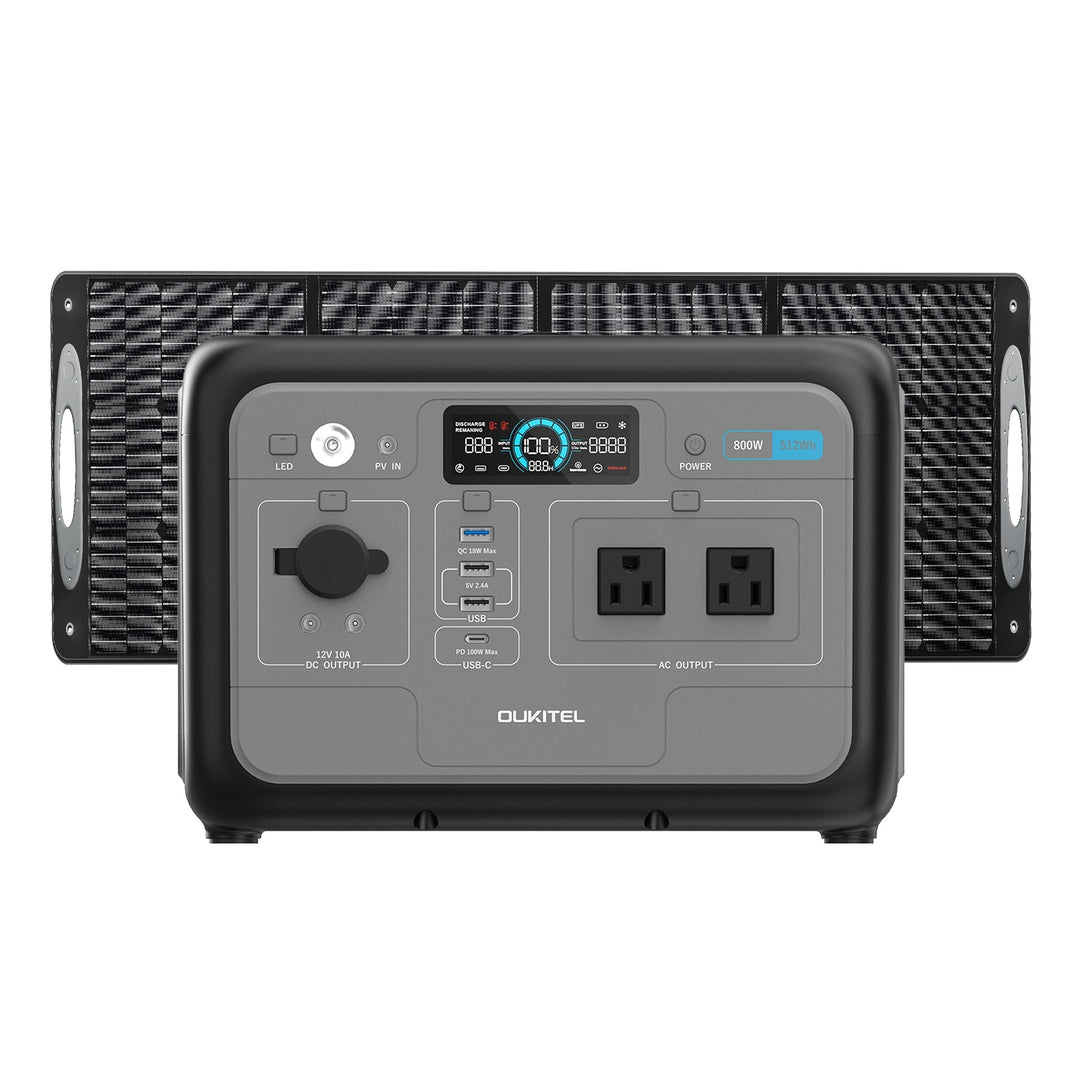OUKITEL P800 Portable Power Station 800W | 512Wh - Oukitel